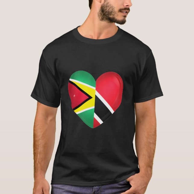 Camiseta Bandera de Trinidad y Tobago Trini Guyana Guyanese (Anverso)