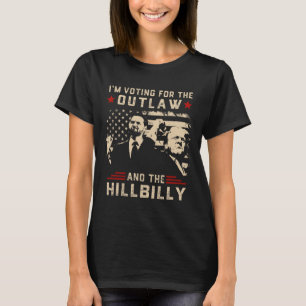 Camiseta Bandera de Trump 2024 Hillbilly J.d.vance 2024 Do