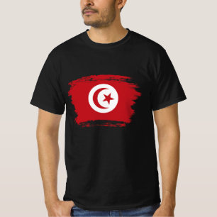 Camiseta Bandera de Túnez