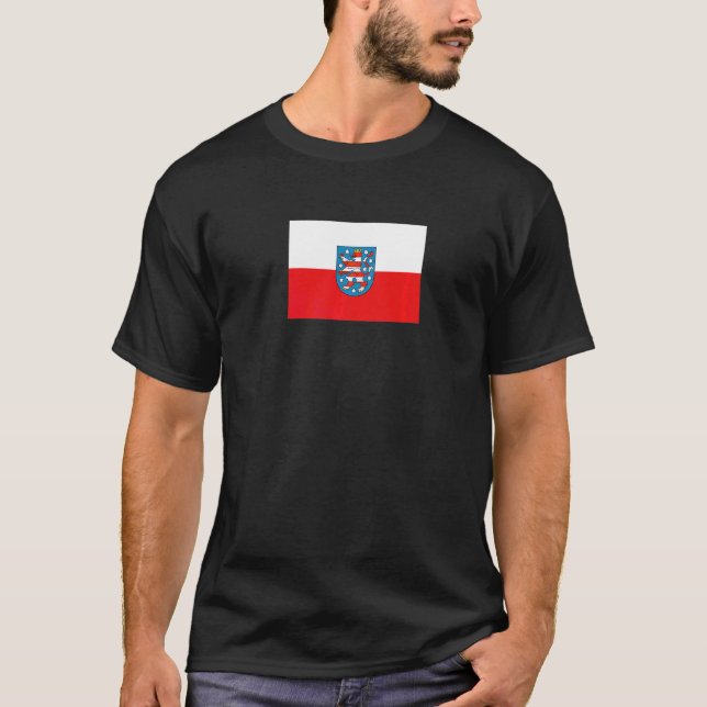 Camiseta Bandera de Turingia (Anverso)