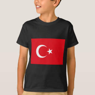Camiseta Bandera de Turquía - bandera turca - bayrağı de