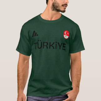 Camiseta Bandera de TurquíaEquipo Olímpico de Tiro Turco De