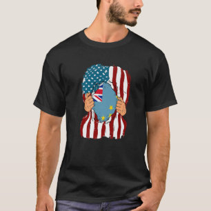 Camiseta Bandera de Tuvalu dentro de mi hogar Orgullo tuval