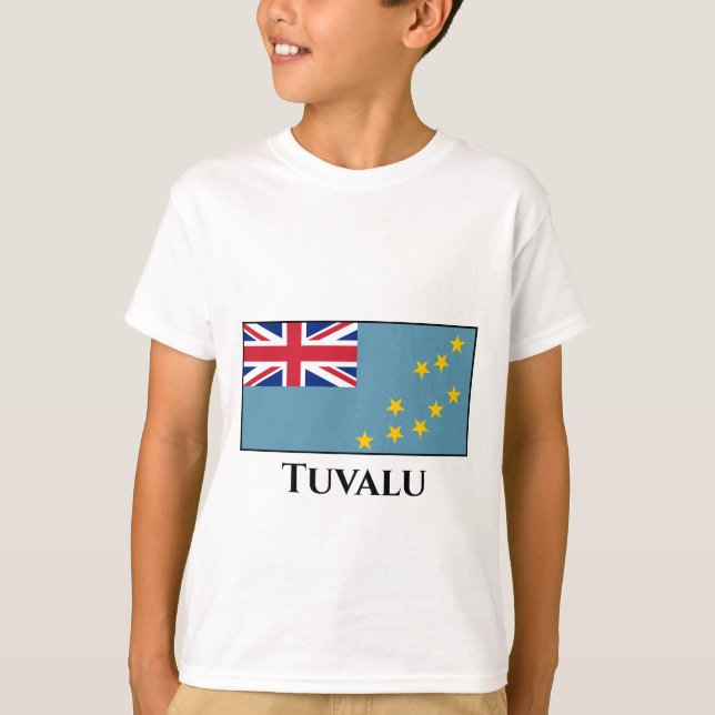 Camiseta Bandera de Tuvalu (Tuvaluan) (Anverso)