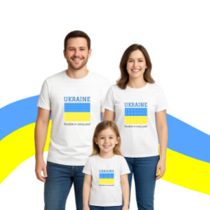 Camiseta Bandera de UCRANIA