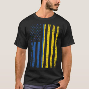 Camiseta Bandera de Ucrania 4 de julio Usa bandera ucranian