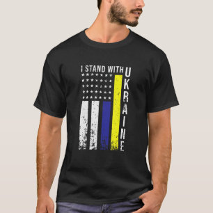 Camiseta Bandera de Ucrania, amantes ucranianos, Ucrania Po