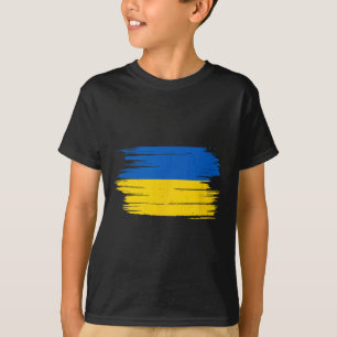 Camiseta Bandera de Ucrania Bandera Nacional Kiev Ucraniano