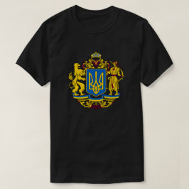 Camiseta Bandera de Ucrania Escudo de armas tryzub Símbolo