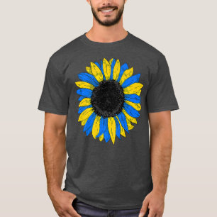 Camiseta Bandera de Ucrania Giro Bandera Ucraniana Presión