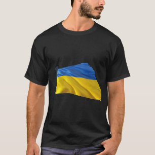 Camiseta Bandera de Ucrania - Guerra, política, sufrimiento