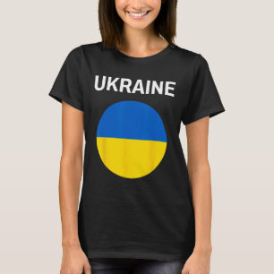 Camiseta Bandera de Ucrania Moderna 1