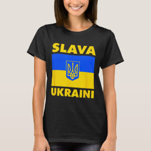 Camiseta Bandera de Ucrania Orgullo País Slava Ukraini