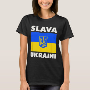 Camiseta Bandera de Ucrania Orgullo País Slava Ukraini 2