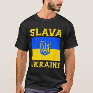 Camiseta Bandera de Ucrania Orgullo País Slava Ukraini 3