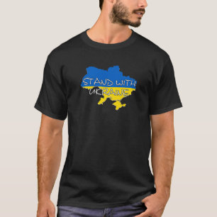 Camiseta Bandera de Ucrania Posición de la UE ucraniana con