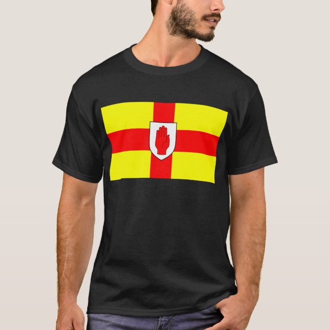 Camiseta Bandera de Ulster - Irlanda del Norte (Anverso)