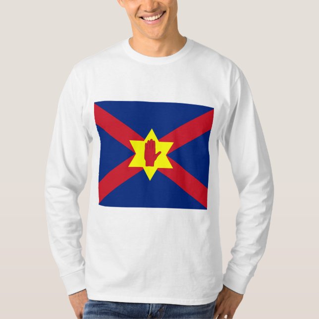Camiseta Bandera de Ulster Nation (Irlanda del Norte) (Anverso)
