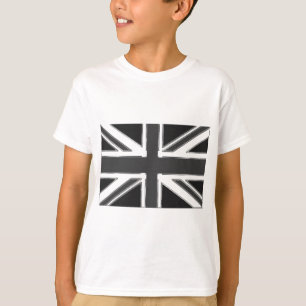Camiseta Bandera de Union Jack del Reino Unido - Cromado