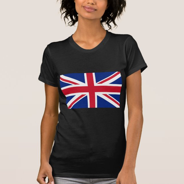 Camiseta Bandera de Union Jack del Reino Unido - Versión au (Anverso)