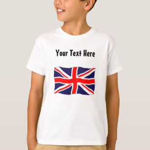 Camiseta ¡Bandera de Union Jack - personalizable con su