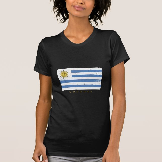 Camiseta Bandera de Uruguay (Anverso)