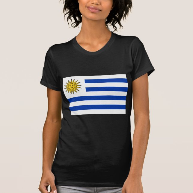 Camiseta Bandera de Uruguay (Anverso)