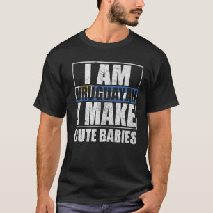 Camiseta Bandera de Uruguay Orgullosa De Hombres Y Mujeres 