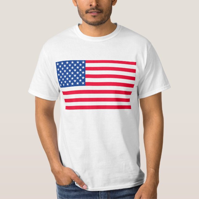 Camiseta bandera de usa (Anverso)
