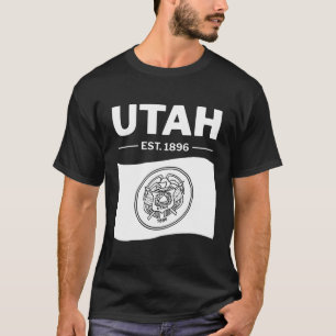 Camiseta bandera de Utah