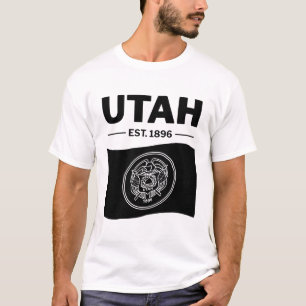 Camiseta Bandera de Utah EE. UU.
