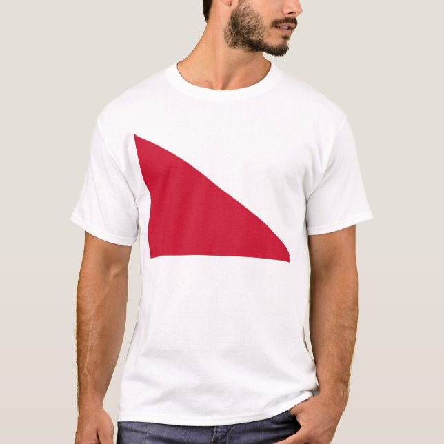 Camiseta Bandera de Utrecht (ciudad) (Anverso)