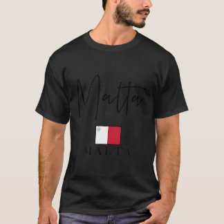 Camiseta Bandera de vacaciones - Isla Malta