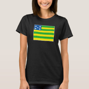 Camiseta Bandera de Valparaíso de Goiás Orgullo nacional R