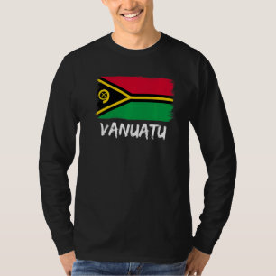 Camiseta Bandera De Vanuatu