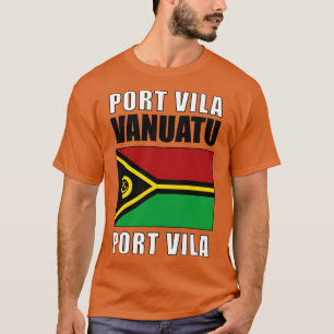 Camiseta Bandera de Vanuatu