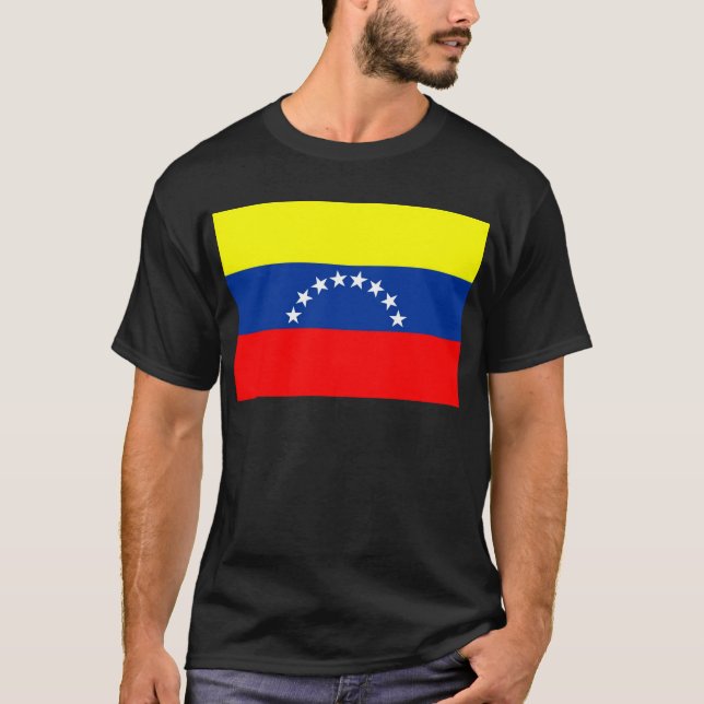 Camiseta Bandera de Venezuela (Anverso)