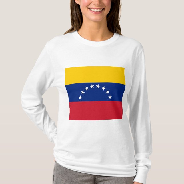 Camiseta Bandera de Venezuela (Anverso)