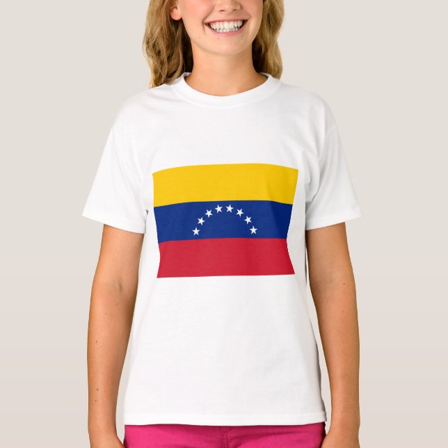 Camiseta Bandera de Venezuela (Anverso)