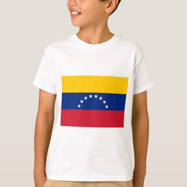 Camiseta Bandera de Venezuela (Anverso)