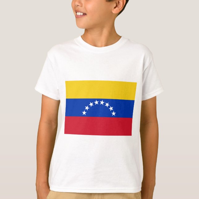 Camiseta bandera de venezuela (Anverso)