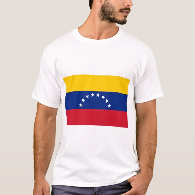 Camiseta Bandera de Venezuela (Anverso)
