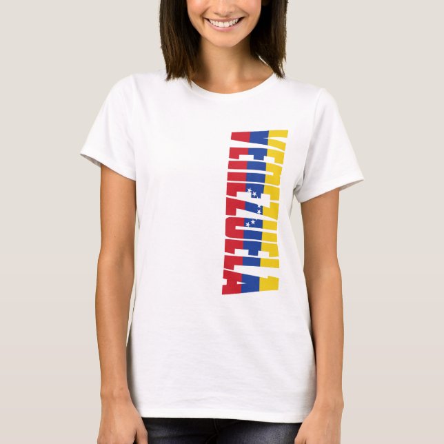 Camiseta Bandera de Venezuela (Anverso)
