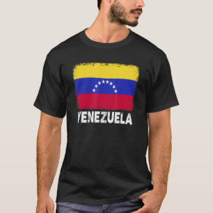 Camiseta Bandera de Venezuela apoya a las venezolanas M