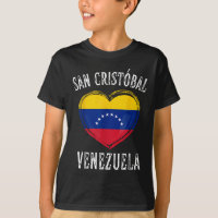 Bandera de Venezuela Corazón de San Cristóbal