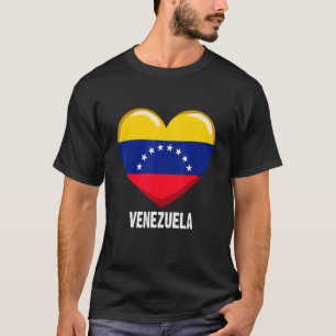 Camiseta Bandera de Venezuela de Fun Retro Vintage Patrióti
