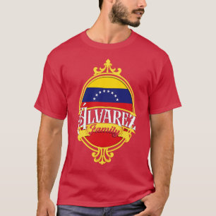 Camiseta Bandera de Venezuela de la Familia Álvarez