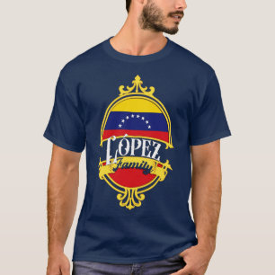 Camiseta Bandera de Venezuela de la Familia López