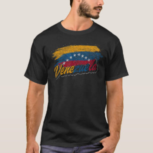 Camiseta Bandera de Venezuela latinoamericana Caracas Orgul