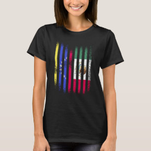 Camiseta Bandera de Venezuela México crece bandera de país
